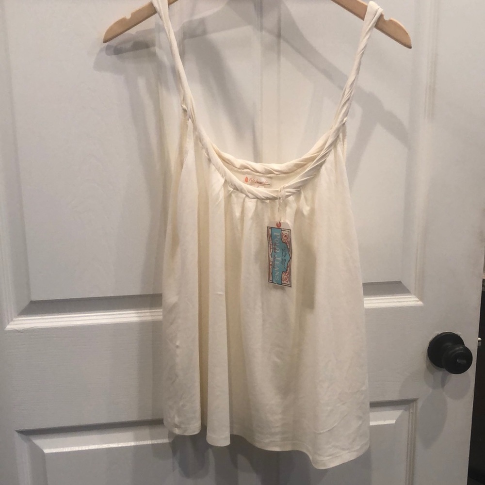 Polo Jeans Ralph Lauren Off White Tank Top